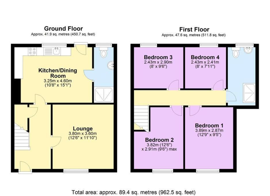 Low Rate For A 4-Bedroom House In Coventry With Free Unlimited Wi-Fi 2 Car Parking 53 Qmc エクステリア 写真